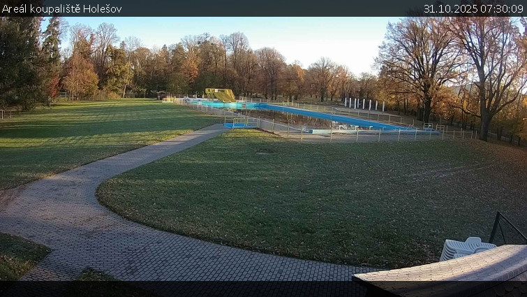 Zámecké koupaliště Holešov - Areál koupaliště Holešov - 31.10.2025 v 07:30 Zámecké koupaliště Holešov - Areál koupaliště Holešov - 31.10.2025 v 07:30