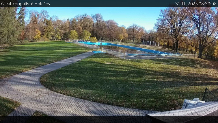 Zámecké koupaliště Holešov - Areál koupaliště Holešov - 31.10.2025 v 08:30 Zámecké koupaliště Holešov - Areál koupaliště Holešov - 31.10.2025 v 08:30