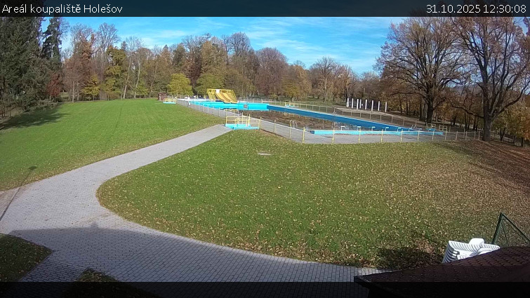 Zámecké koupaliště Holešov - Areál koupaliště Holešov - 31.10.2025 v 12:30 Zámecké koupaliště Holešov - Areál koupaliště Holešov - 31.10.2025 v 12:30