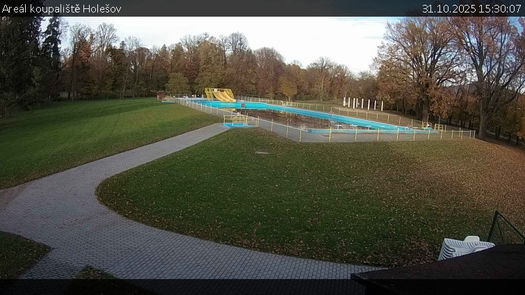 Zámecké koupaliště Holešov - Areál koupaliště Holešov - 31.10.2025 v 15:30 Zámecké koupaliště Holešov - Areál koupaliště Holešov - 31.10.2025 v 15:30