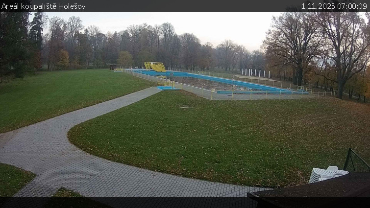 Zámecké koupaliště Holešov - Areál koupaliště Holešov - 1.11.2025 v 07:00 Zámecké koupaliště Holešov - Areál koupaliště Holešov - 1.11.2025 v 07:00
