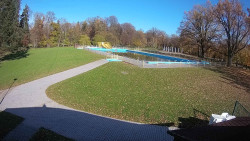 Areál koupaliště Holešov