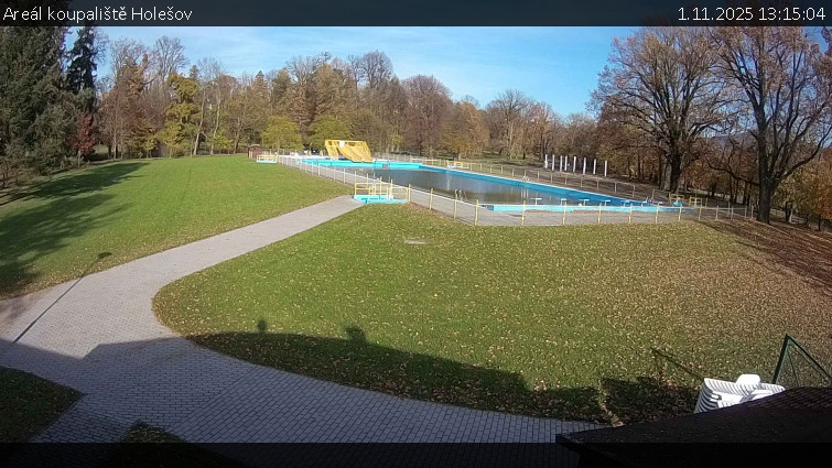 Zámecké koupaliště Holešov - Areál koupaliště Holešov - 1.11.2025 v 13:15 Zámecké koupaliště Holešov - Areál koupaliště Holešov - 1.11.2025 v 13:15