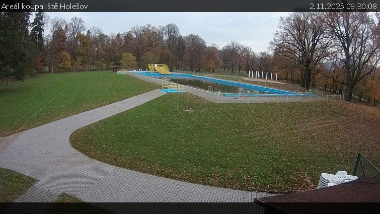 Zámecké koupaliště Holešov - Areál koupaliště Holešov - 2.11.2025 v 09:30 Zámecké koupaliště Holešov - Areál koupaliště Holešov - 2.11.2025 v 09:30