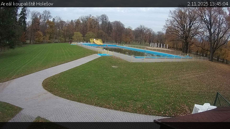 Zámecké koupaliště Holešov - Areál koupaliště Holešov - 2.11.2025 v 13:45 Zámecké koupaliště Holešov - Areál koupaliště Holešov - 2.11.2025 v 13:45