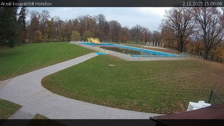 Zámecké koupaliště Holešov - Areál koupaliště Holešov - 2.11.2025 v 15:00 Zámecké koupaliště Holešov - Areál koupaliště Holešov - 2.11.2025 v 15:00
