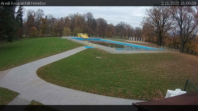 Zámecké koupaliště Holešov - Areál koupaliště Holešov - 2.11.2025 v 16:00 Zámecké koupaliště Holešov - Areál koupaliště Holešov - 2.11.2025 v 16:00