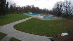 Areál koupaliště Holešov