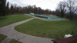 Areál koupaliště Holešov