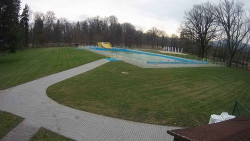 Areál koupaliště Holešov