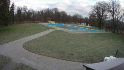 Areál koupaliště Holešov