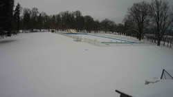 Areál koupaliště Holešov