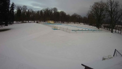 Areál koupaliště Holešov