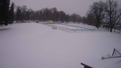 Areál koupaliště Holešov