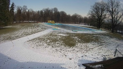 Areál koupaliště Holešov