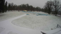 Areál koupaliště Holešov
