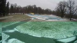 Areál koupaliště Holešov