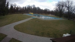 Areál koupaliště Holešov