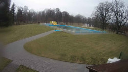 Areál koupaliště Holešov