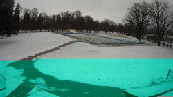 Areál koupaliště Holešov