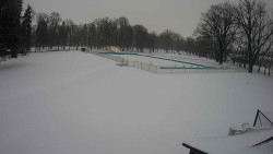 Areál koupaliště Holešov