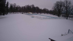 Areál koupaliště Holešov