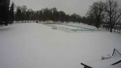 Areál koupaliště Holešov