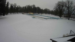 Areál koupaliště Holešov