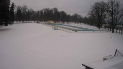 Areál koupaliště Holešov