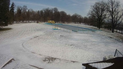 Areál koupaliště Holešov