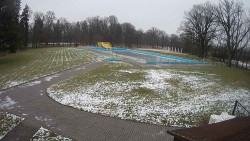 Areál koupaliště Holešov