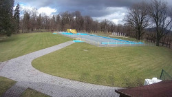 Areál koupaliště Holešov