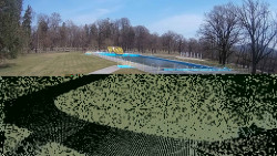 Areál koupaliště Holešov