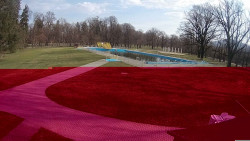 Areál koupaliště Holešov