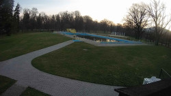 Areál koupaliště Holešov