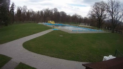 Areál koupaliště Holešov