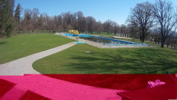 Areál koupaliště Holešov