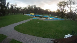 Areál koupaliště Holešov