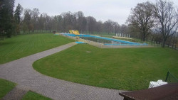 Areál koupaliště Holešov