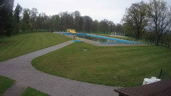 Areál koupaliště Holešov