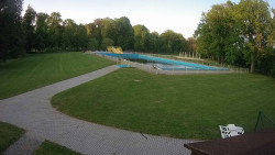 Areál koupaliště Holešov