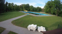 Areál koupaliště Holešov