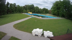 Areál koupaliště Holešov