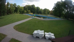 Areál koupaliště Holešov