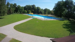 Areál koupaliště Holešov