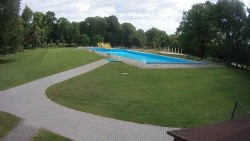 Areál koupaliště Holešov