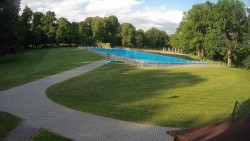 Areál koupaliště Holešov