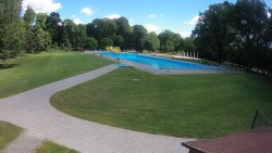 Areál koupaliště Holešov