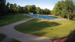 Areál koupaliště Holešov
