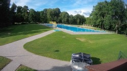 Areál koupaliště Holešov